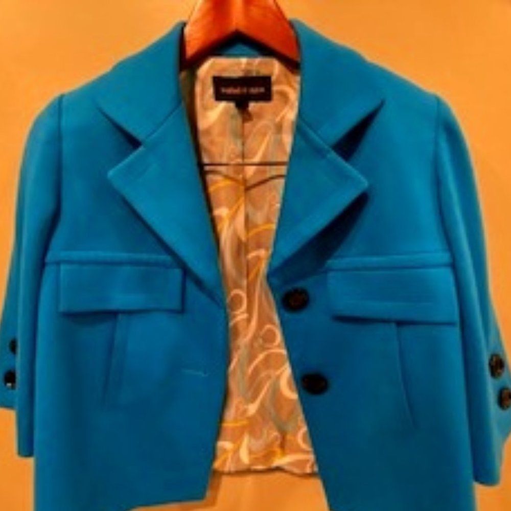 ISABEL & NINA SIZE 4 BLUE BLAZER